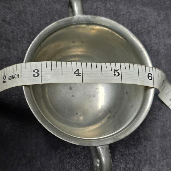 Vintage Old Colony Pewter 39 Silver Sugar Bowl Dish - Picture 13 of 14